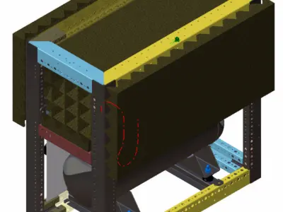 MIDI TOWER AIR COMPRESSOR 3D model