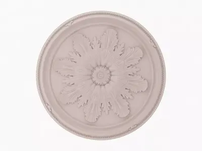 Classic Ceiling Medallion 35 3D model