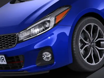 Kia Forte5 2017 3D model