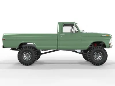 Generic Pick Up F150 Lifted Edition 3D model