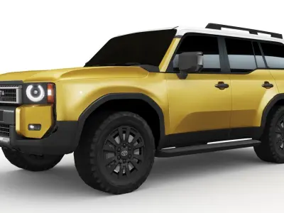 Toyota Land Cruiser 250  First Edition 2024 Low-poly 3D model