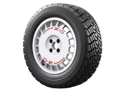 OZ Racing Rally Wheel 2 3D model