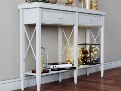 Christmas decor set 04 3D model