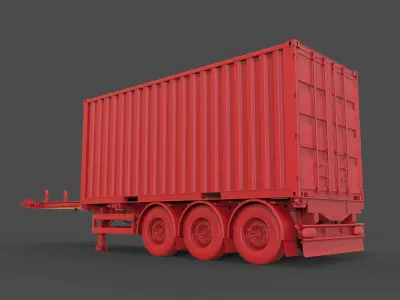 Trailer mod17 3D print model