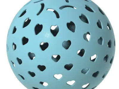 Fancy Lamp Top Cover 3D print model