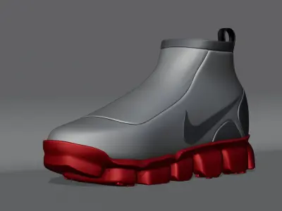 Nike vapor mars - neo green 3D model