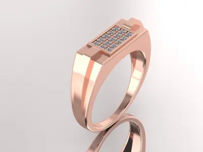 Gents ring 3D print model