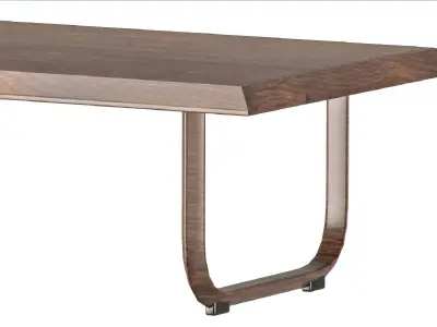 sette garden rako coffee table 3D model