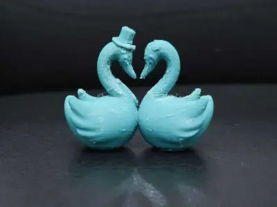 Swan Topper 3D print model