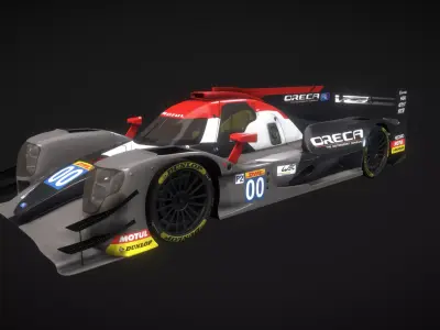 Oreca 07 LMP2 3D model
