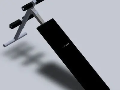 Sit up Bench Free 3D model