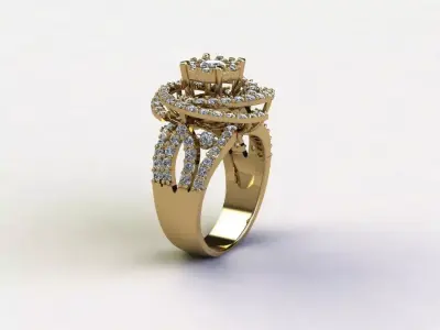 Popular Women Jewelry in Asia cad file R18 3D model