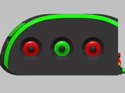 Amplifier Buzzz Free 3D model