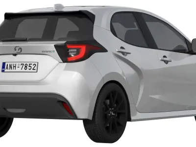Mazda 2 Hybrid 2024 3D model
