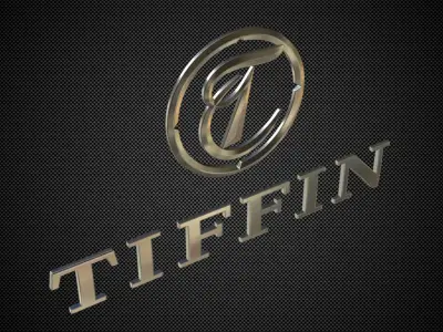 tiffin logo 3D model