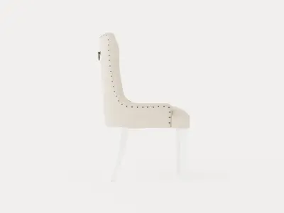 Victoria Armchair Low-poly 3D model