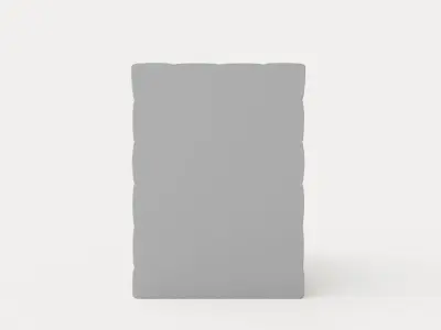 Montana Storage Bed 90x200 Low-poly 3D model