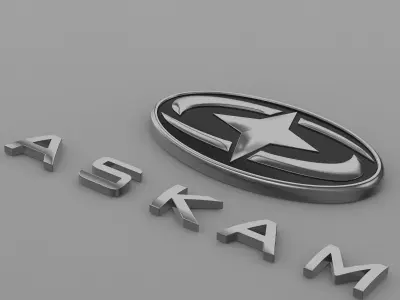 askam logo 3D model