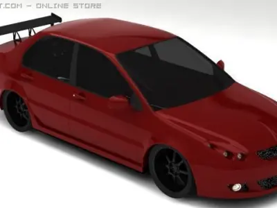 Mitsubishi Lancer IX 3D model