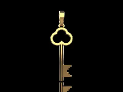 Key pendant model 954 3D print model