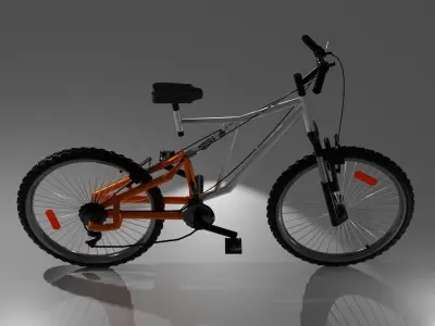 Mountaine bike MTB 3D model