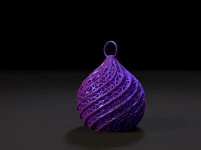 Christmas Ball 3D print model purchase
