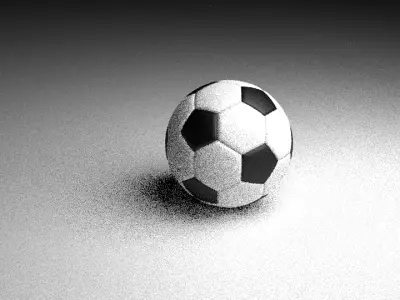 Football soccer ball Free 3D model