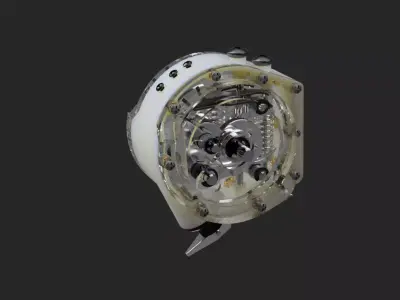 Compensador de torque 3D model