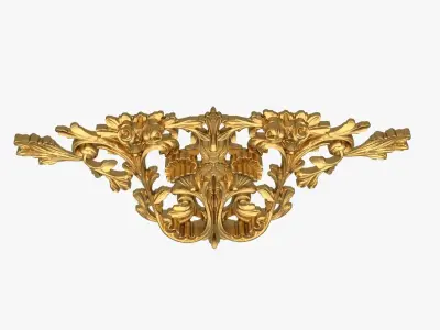 Classic decor ornament 209 3D model