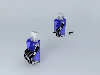 Robot hand 2 Free 3D model
