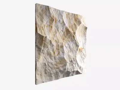 155-RockPanel sandstone wall texture 3D model
