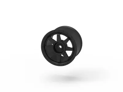 Rough Terrain Tire 3D print model