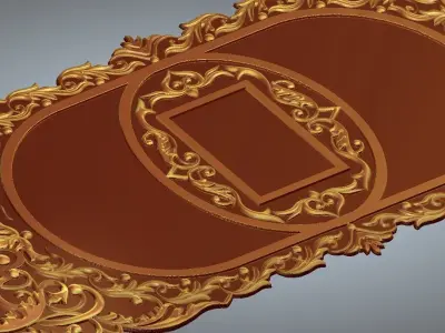  3D Models For Wood Carving Design 3D model