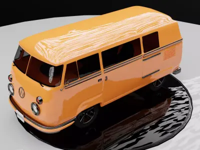 Volkswagen Transporter 3D model