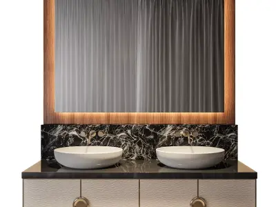 Luxury Bathroom 68 3D model