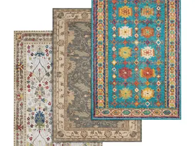 Rug Set 693 3D model