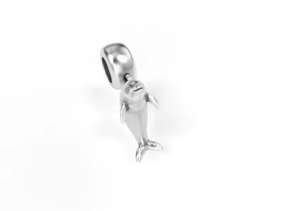 Dolphin Charm 3D print model