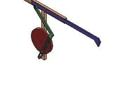 Quick return mechanism 3D model