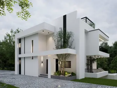 Luxury Villa 3D model