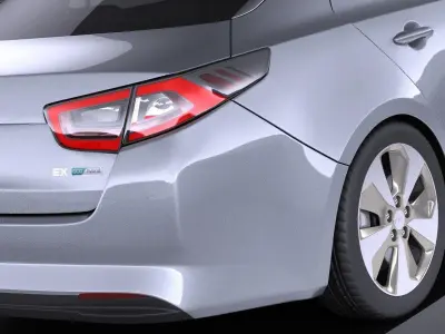 Kia Optima Hybrid 2016 VRAY 3D model