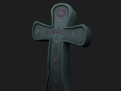 Cross Free 3D model purchase