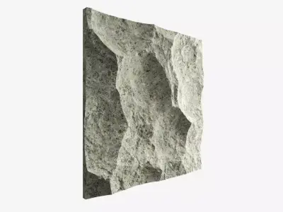 423-RockPanel sandstone wall art 3D model