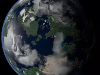 Terran Planet 04 Free 3D model