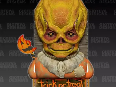 Trick or Treat Sam v2 3D print model