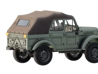 GAZ 69 3D model
