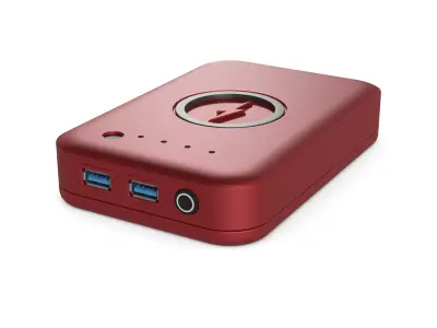 Portable Jump Starter Low-poly 3D model