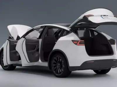 Tesla Y 2023 3D model
