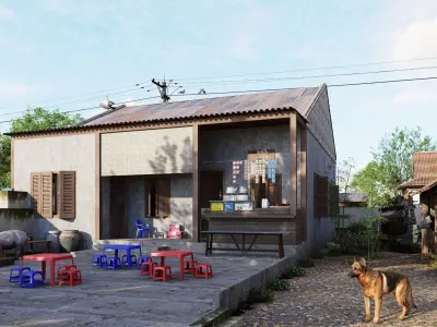 Country House 3D model