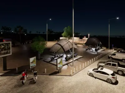 City Planning Projects for Bukit Cinta in Kupang 3D model