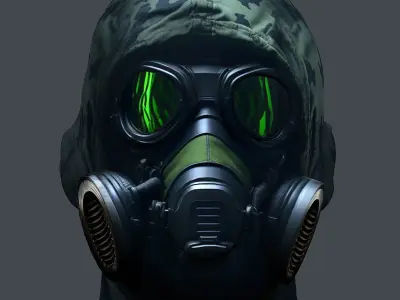 Helmet 3d model military combat Military Low-poly VR Low-poly 3D model buy